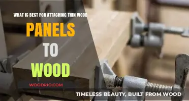 Secure and Sturdy: Attaching Thin Wood Panels to Wood Surfaces