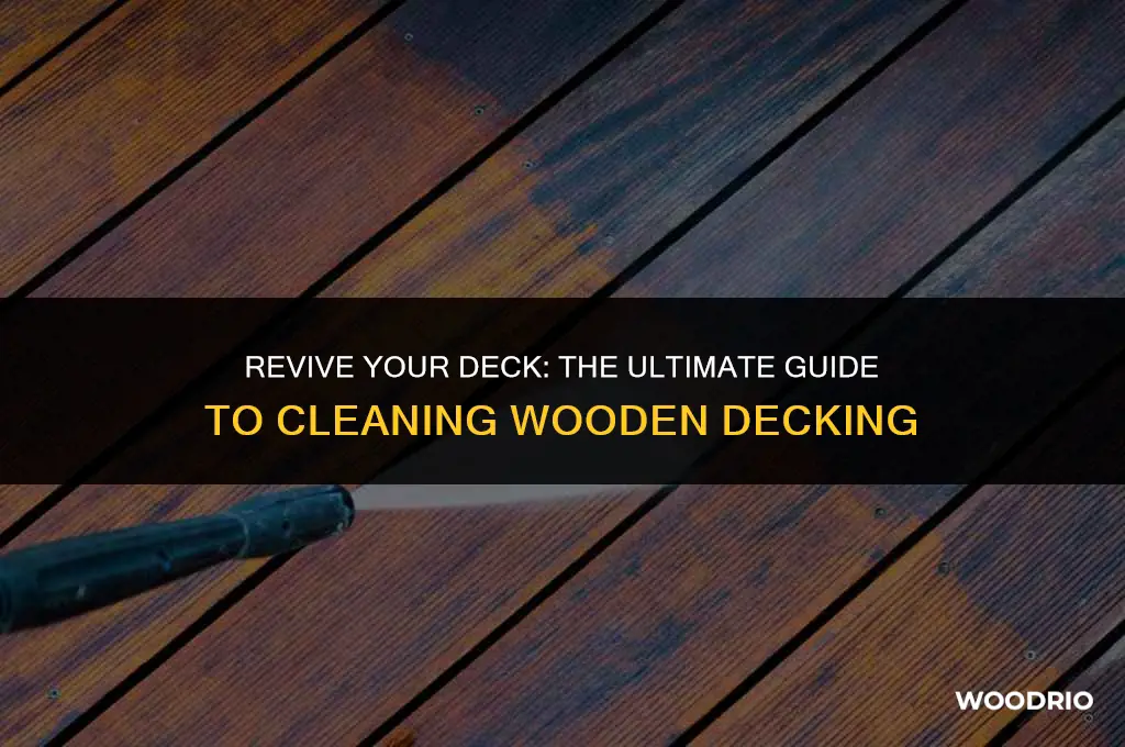 what is best for cleaning wooden decking