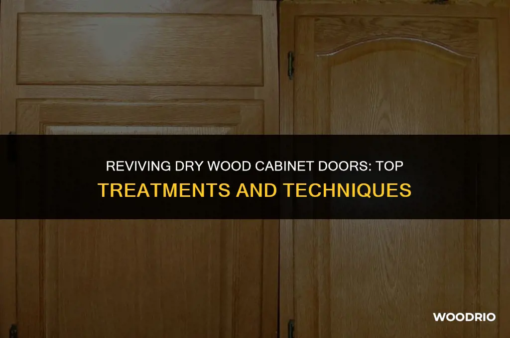 what is best for dry wood cabinet doors