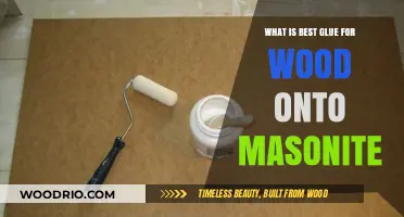 Ultimate Guide: Choosing the Best Glue for Wood to Masonite Projects