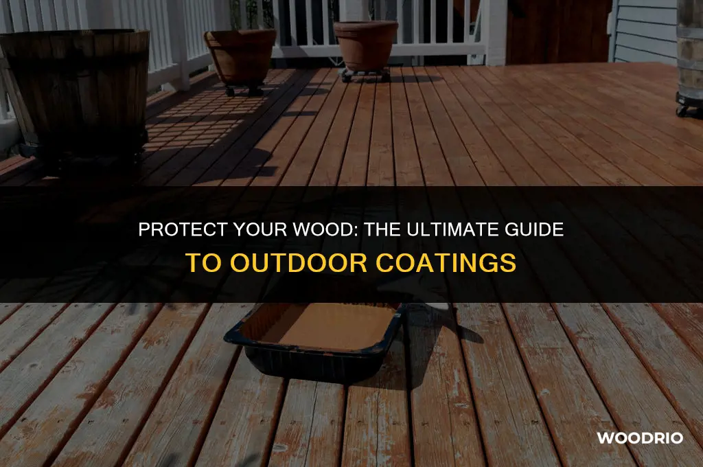 what is best outdoor coating for wood