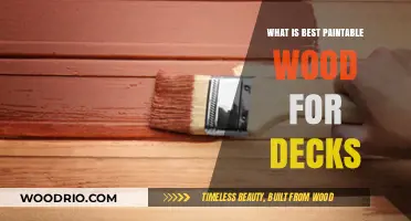 Top Choices for Paintable Decking Wood: Durability Meets Aesthetics