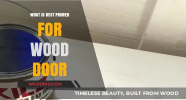 The Ultimate Guide to Choosing the Perfect Primer for Your Wood Door