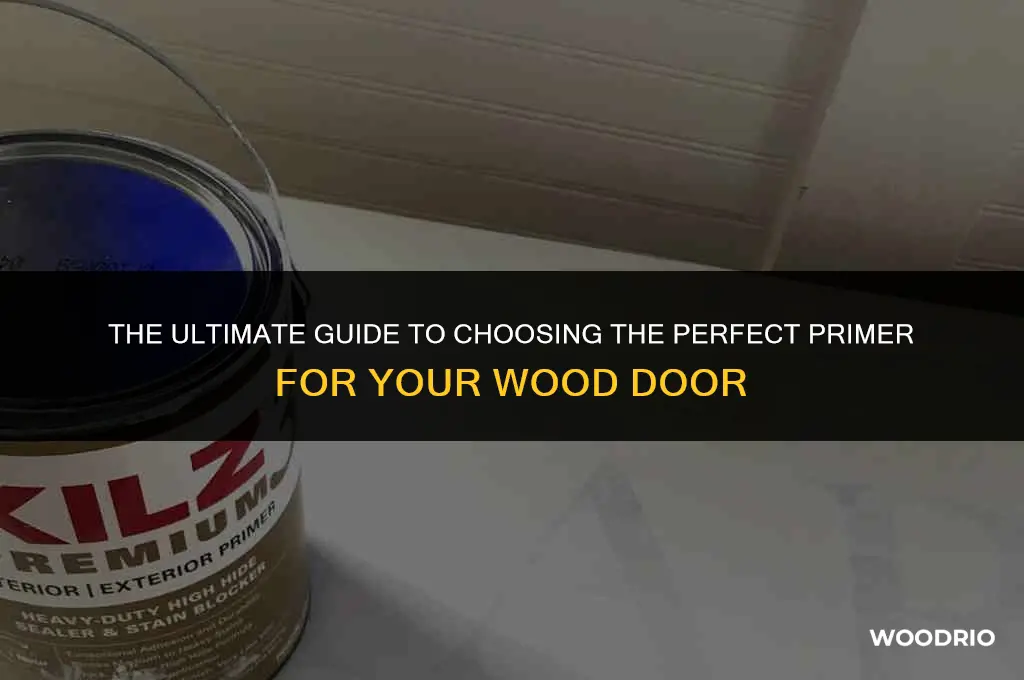 what is best primer for wood door