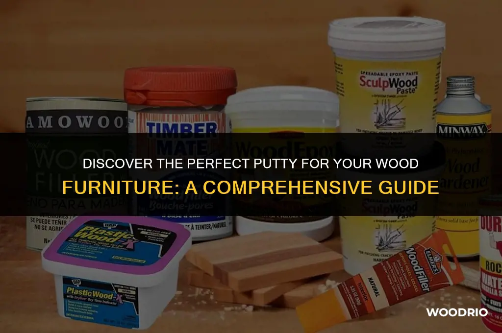 what is best putty for wood furniture