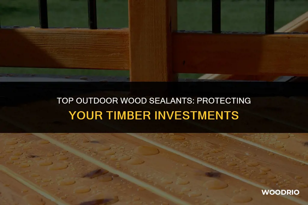 what is best sealent for wood outdoors