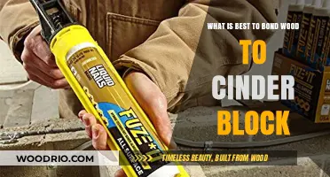 Ultimate Guide: Bonding Wood to Cinder Block for DIY Projects