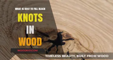 Effective Solutions for Filling Black Knots in Wood: A Comprehensive Guide