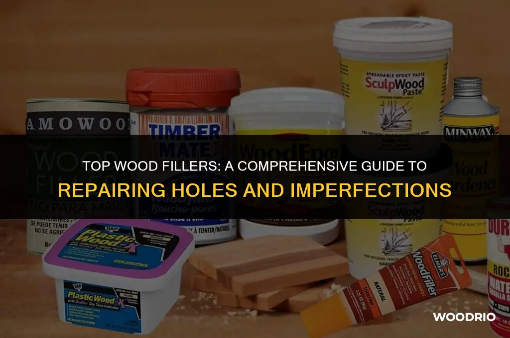 what is best to fill holes in wood