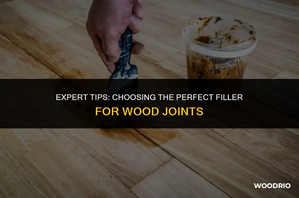 what is best to fill wood joints