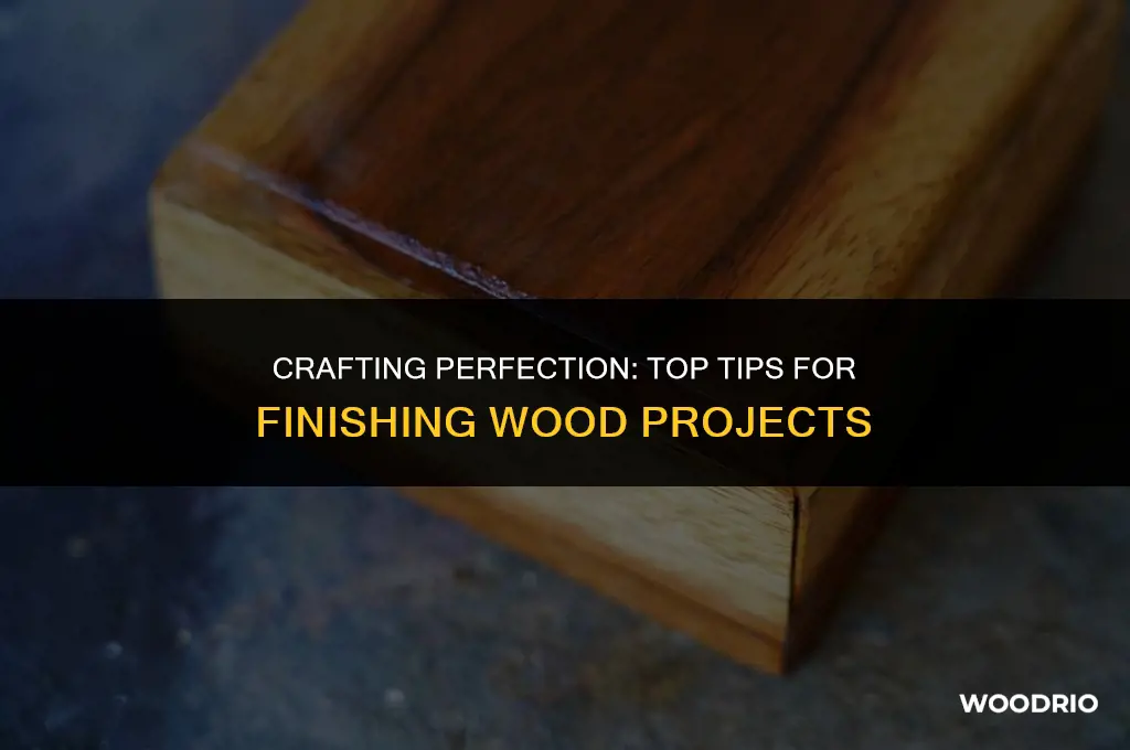 what is best to finish wood craft