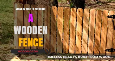Expert Tips: How to Preserve Your Wooden Fence Effectively