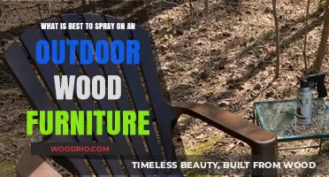 Revive Your Outdoor Wood Furniture: Top Spray Options for Durability and Beauty