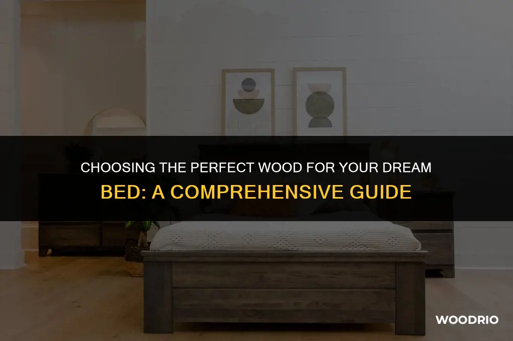 what is best wood for bed