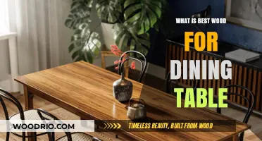 Choosing the Perfect Wood for Your Dining Table: A Comprehensive Guide