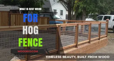 Choosing the Perfect Wood for Your Hog Fence: A Comprehensive Guide