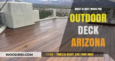 Choosing the Perfect Wood for Your Arizona Outdoor Deck