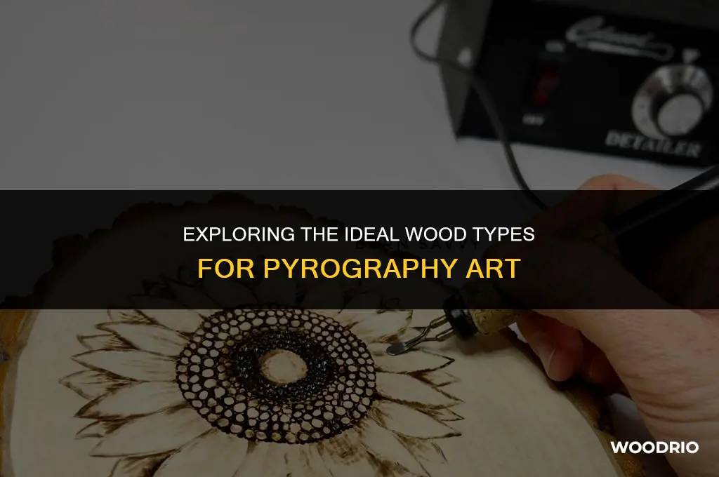 what is best wood for pyrography