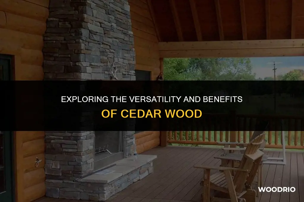 what is cedar wood good for