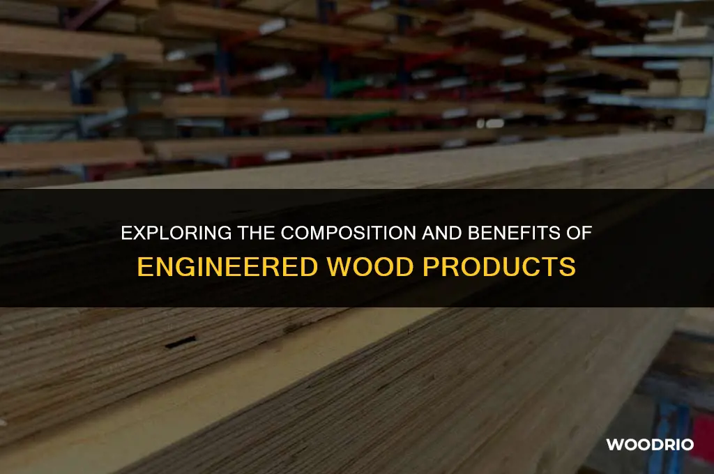 what is engineered wood made of