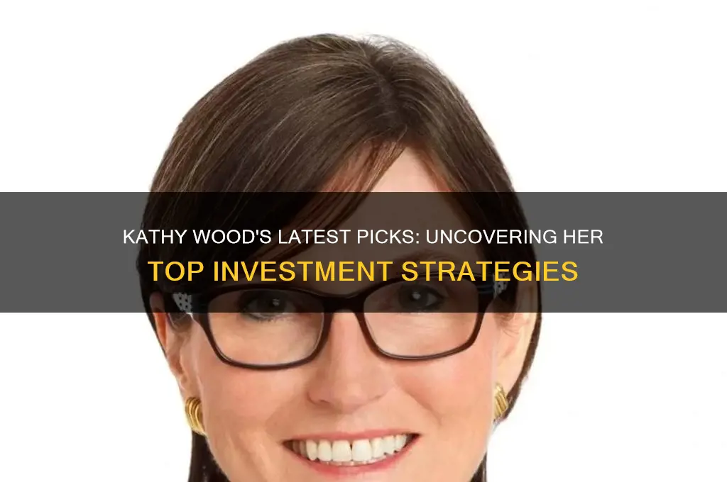 what is kathy wood buying