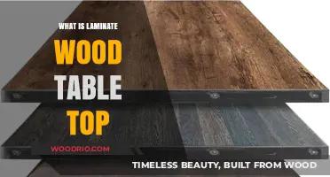 Understanding Laminate Wood Table Tops: Benefits, Uses, and Maintenance Tips