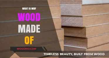 Exploring the Composition and Uses of MDF Wood