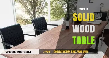Understanding Solid Wood Tables: Benefits, Types, and Care Tips