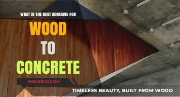 Ultimate Guide: Choosing the Perfect Adhesive for Wood-to-Concrete Bonding