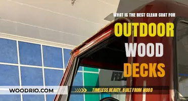 Protect Your Deck: The Ultimate Guide to Clear Coats for Outdoor Wood