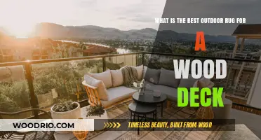 Enhance Your Wood Deck: Discover the Perfect Outdoor Rug