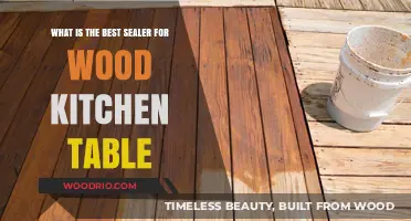 Top Wood Sealer Options for Durable, Beautiful Kitchen Tables