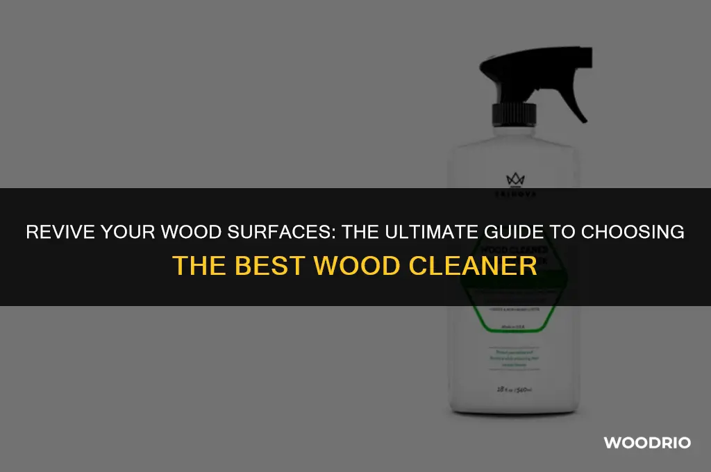what is the best wood cleaner