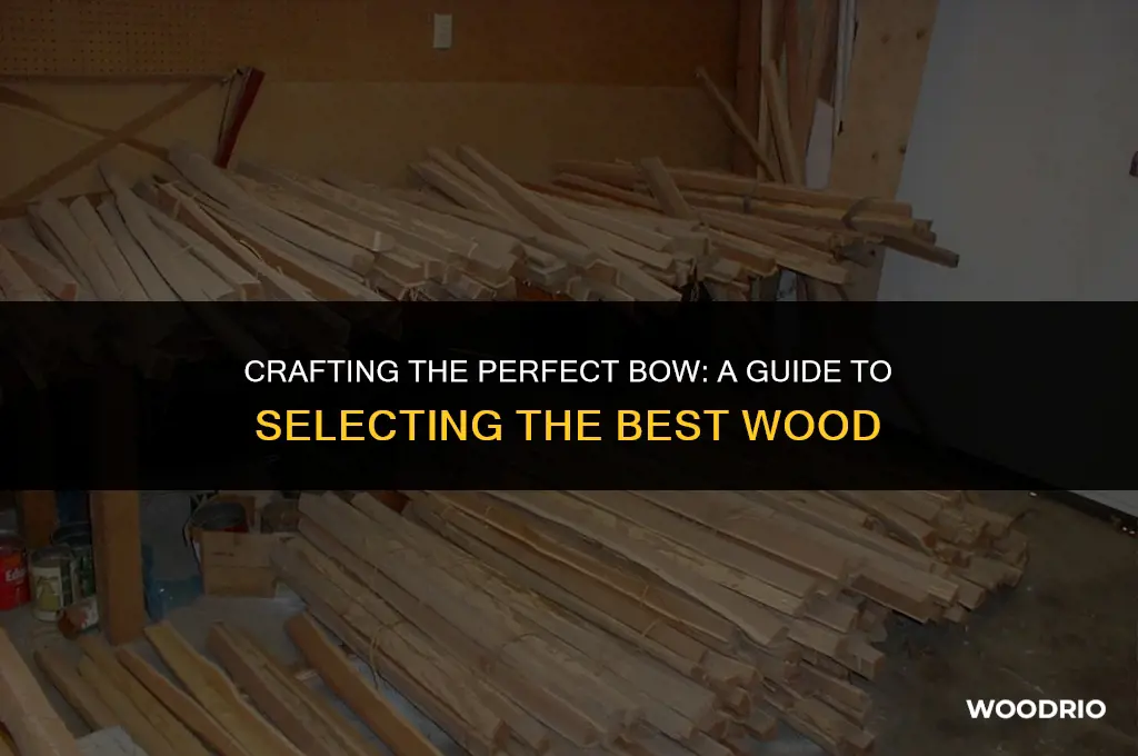 what is the best wood for bow making