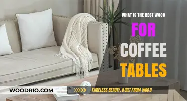Choosing the Perfect Wood for Your Coffee Table: A Guide