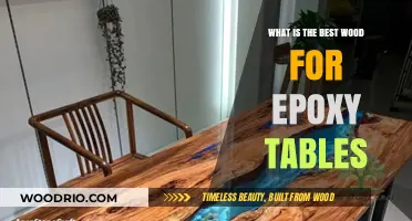 Top Wood Choices for Stunning Epoxy Resin Table Creations
