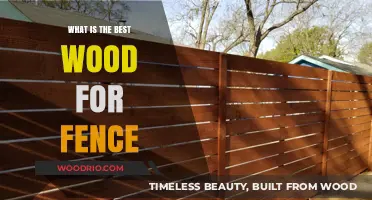 Choosing the Perfect Wood for Your Fence: A Comprehensive Guide