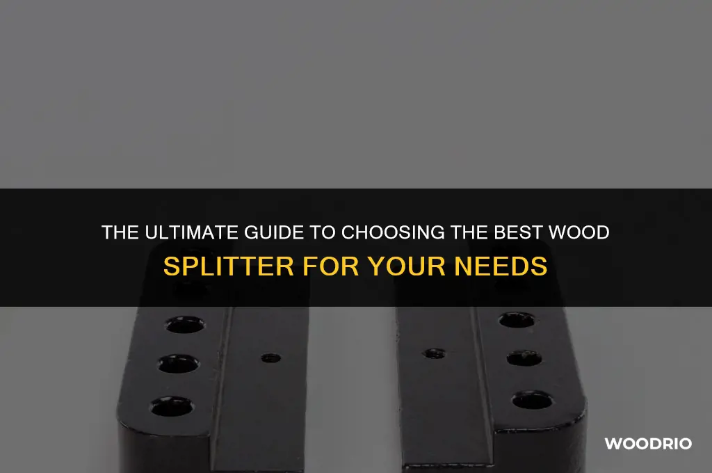 what is the best wood splitter