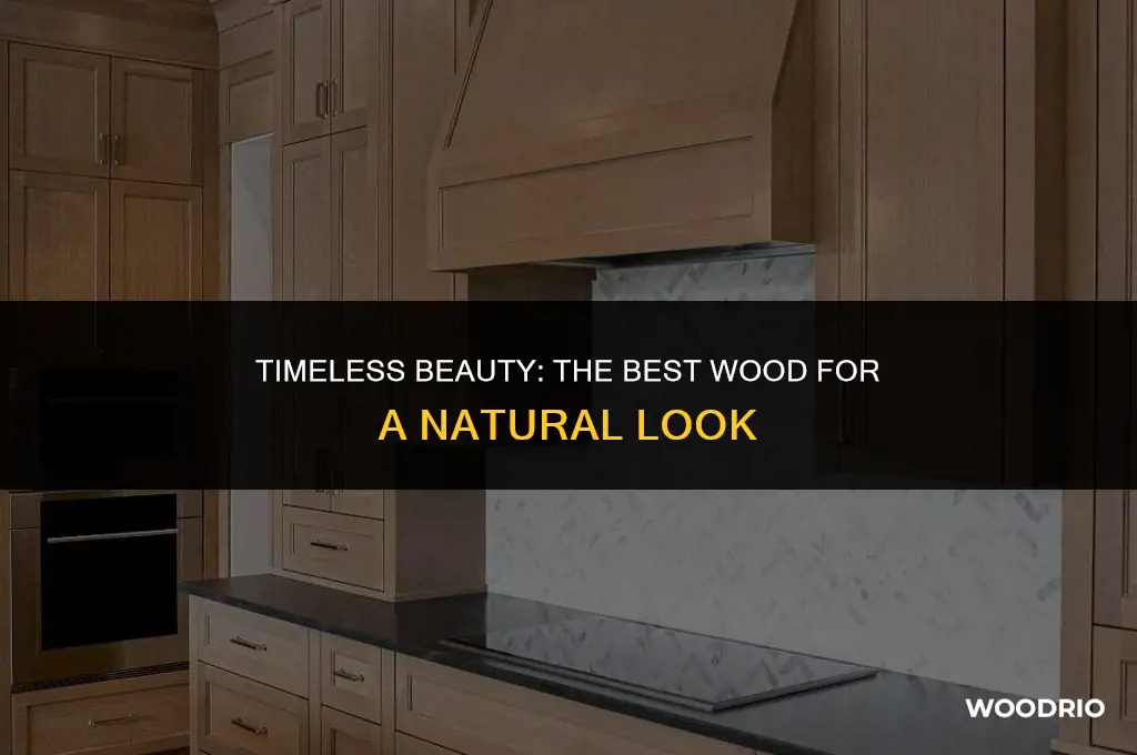 what is the best wood that will stay natural looking