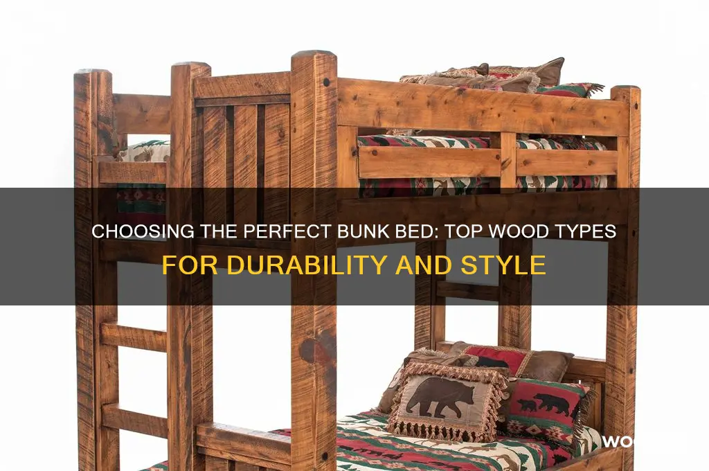 what is the best wood when buying a bunk bed