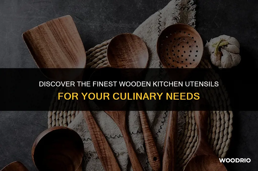 what is the best wooden kitchen utensils