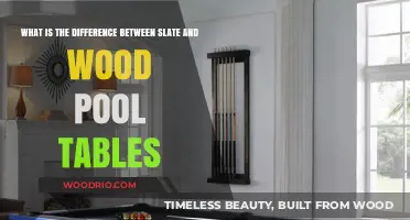 Slate vs. Wood Pool Tables: Key Differences and Best Choice