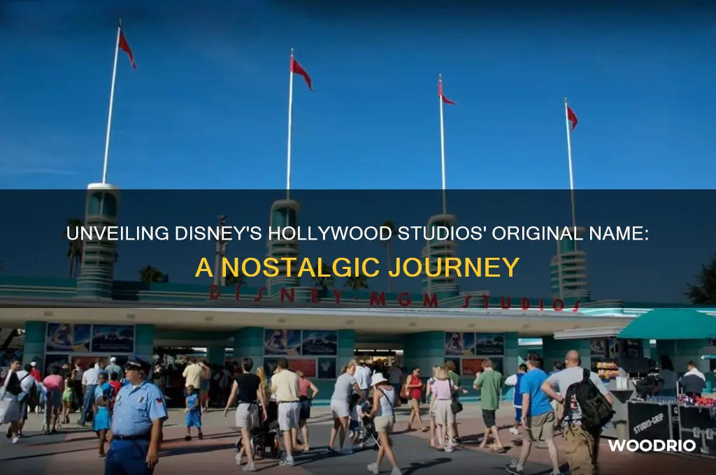 what is the old name for disney