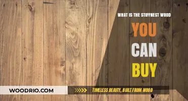 Discovering the Hardest and Stiffest Wood Options Available for Purchase