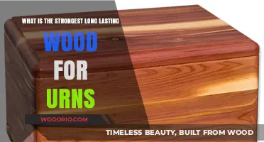 Durable and Timeless: The Strongest Long-Lasting Wood for Urns