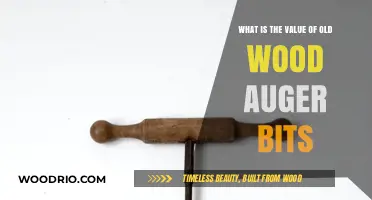 Discovering the Hidden Value of Vintage Wood Auger Bits