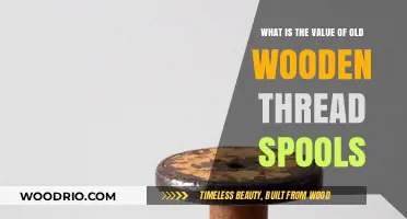 Uncovering the Hidden Value of Vintage Wooden Thread Spools