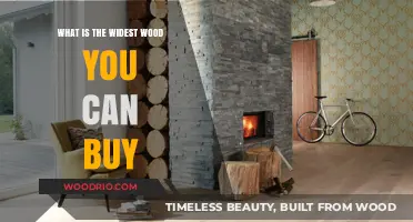 Exploring the Widest Wood Options Available for Purchase Today