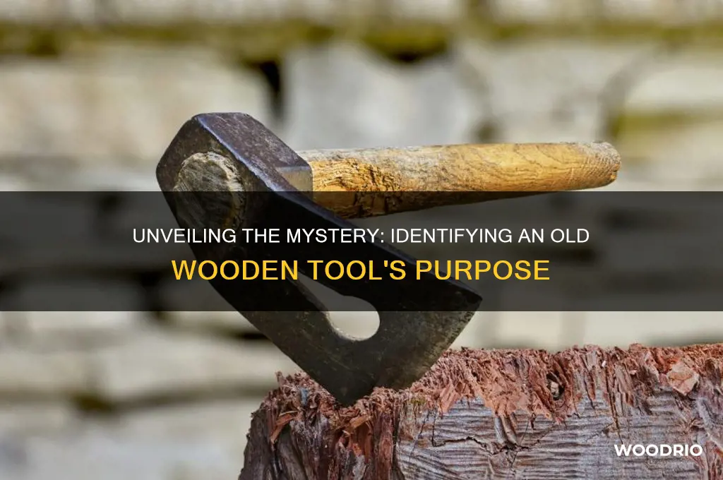what is this old wooden tool
