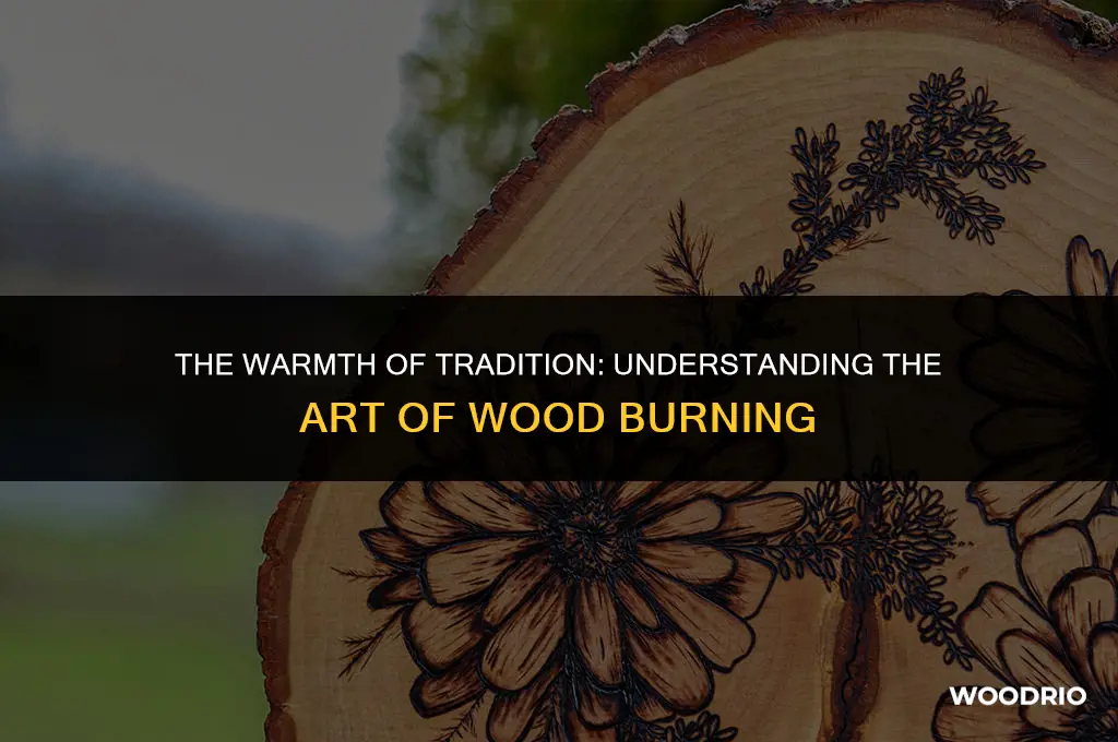 what is wood burning